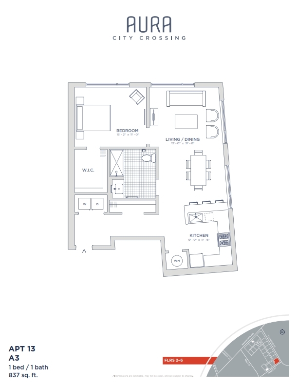 Floorplan - Aura at City Crossing