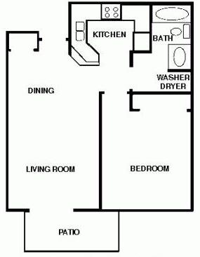 Floorplan - Lake Pointe Apartments