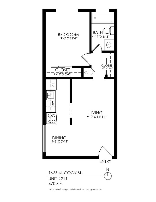 Floorplan - 1635 Cook