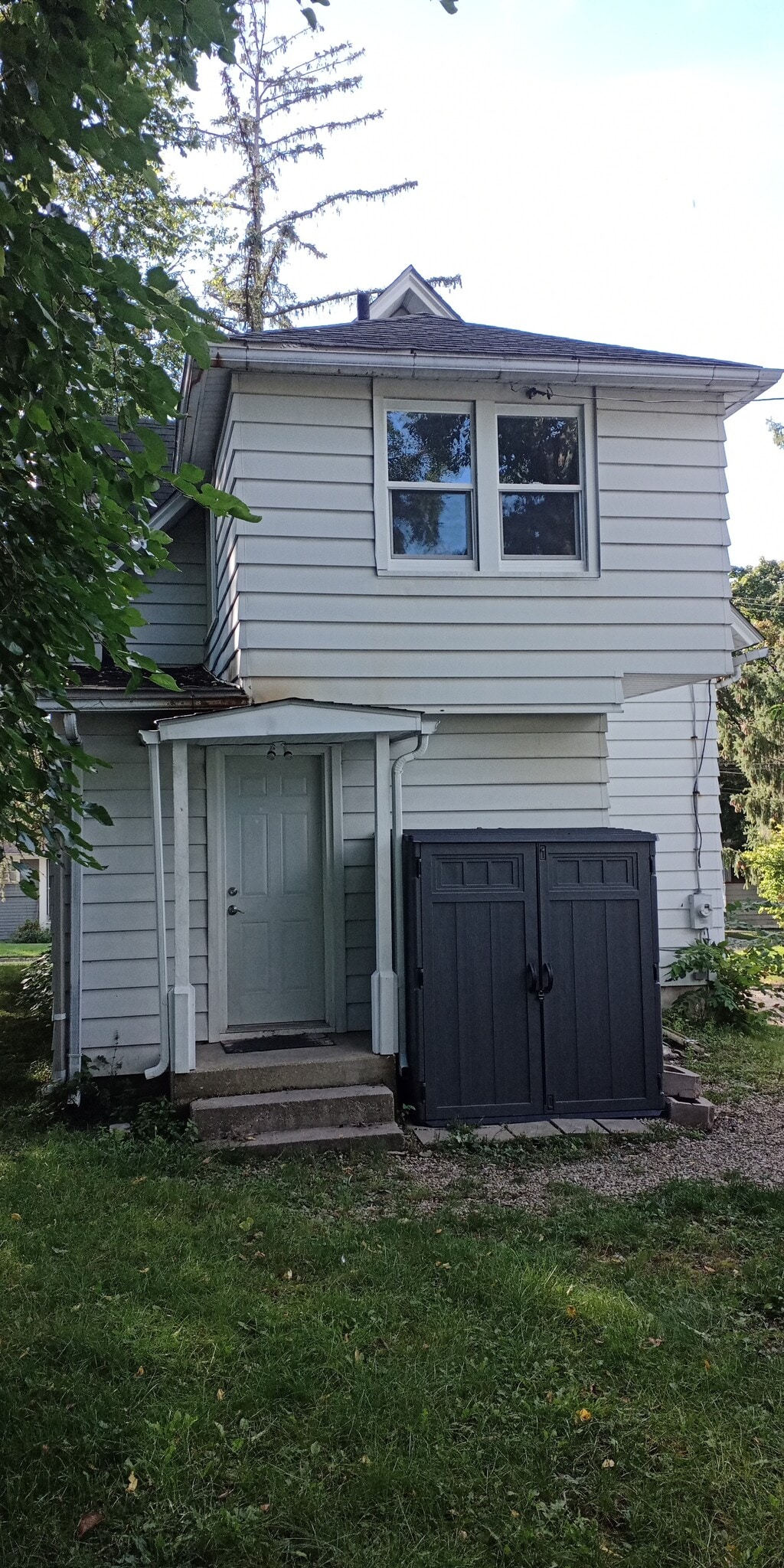 Back entrance and shed - 138 Harrison St