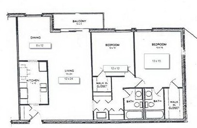2BR/2BA - Spyglass