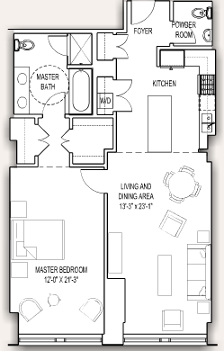 1BR/1BA - 1125 Maxwell Place