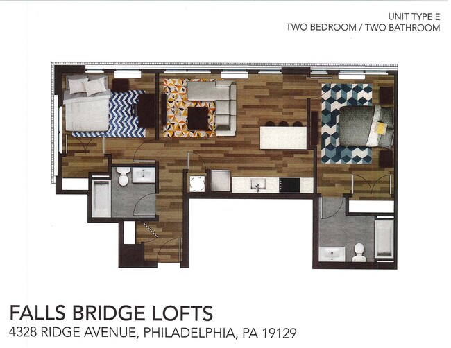 Floorplan - Falls Bridge Lofts