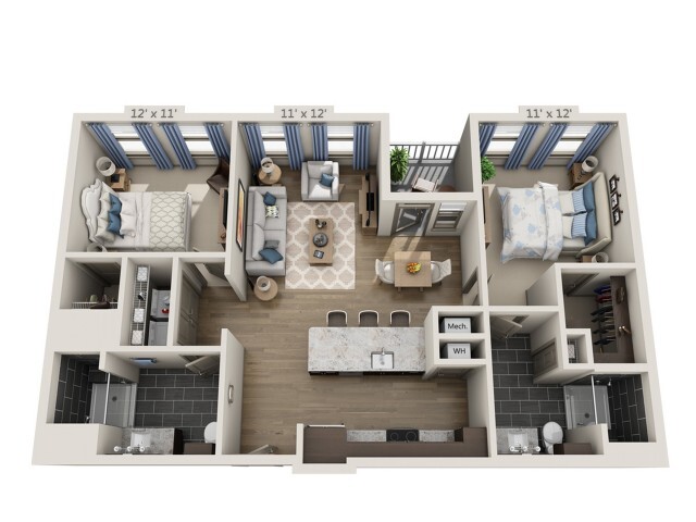 Floorplan - Overture Fair Ridge 62+ Active Adult Apart...