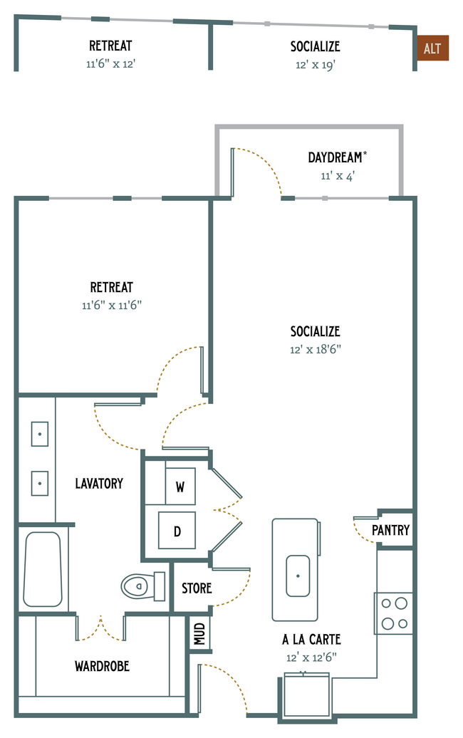 Floorplan - Gatsby on Ross