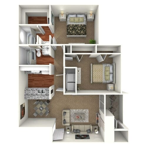 Floorplan - Hawke Apartment Homes