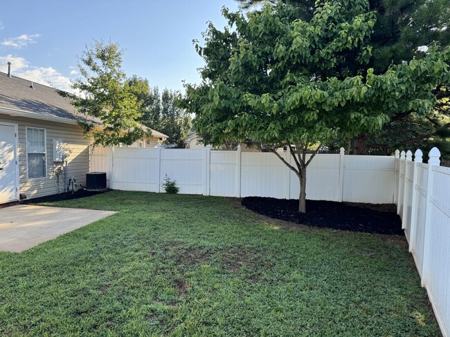 Fenced backyard - 518 Jacobs Rdg