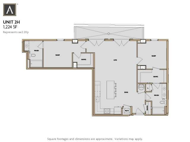 Floorplan - Aertson Midtown