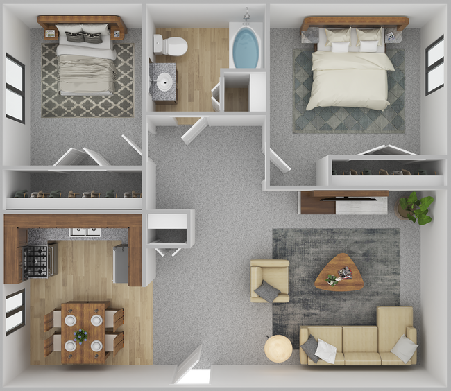 floor plans-3 - Waverly Flatz