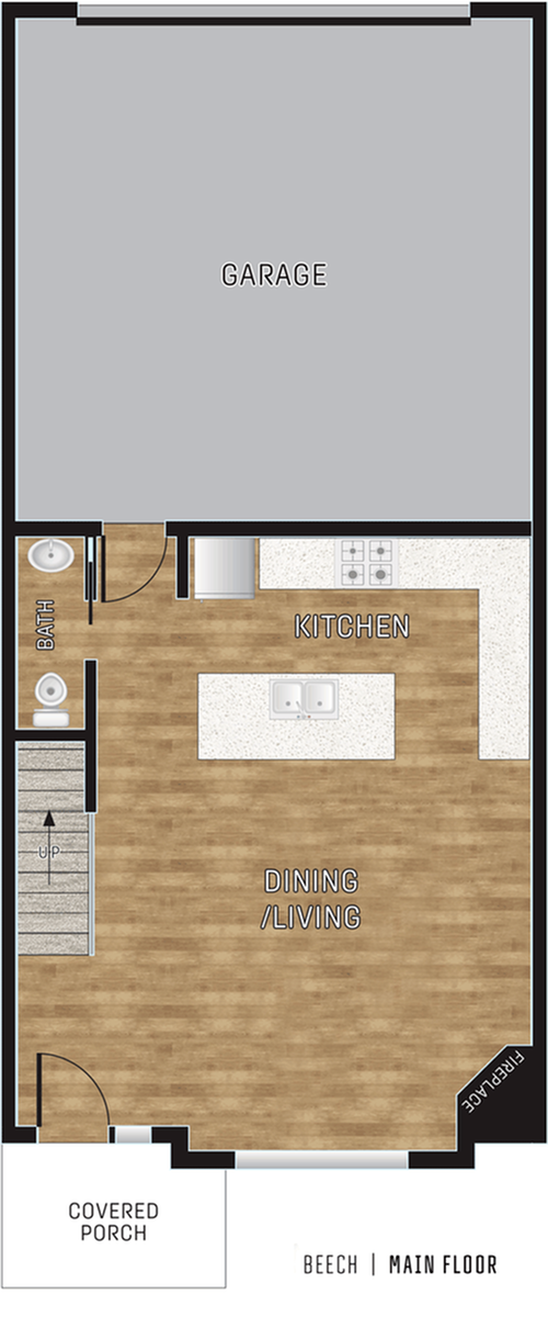 Beech Floorplan - First Floor - Alpengrove