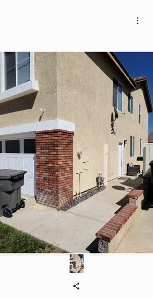 Sidewalk to entrance Entrance Door - 27072 Calendula St