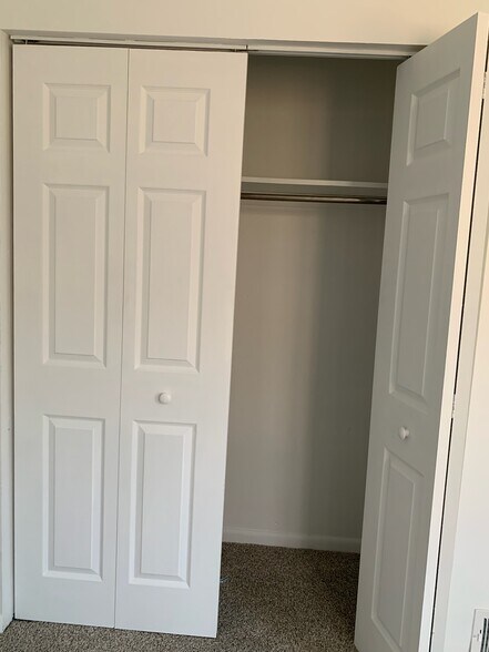 Second floor Bedroom 2 closet - 845 Brian Dr