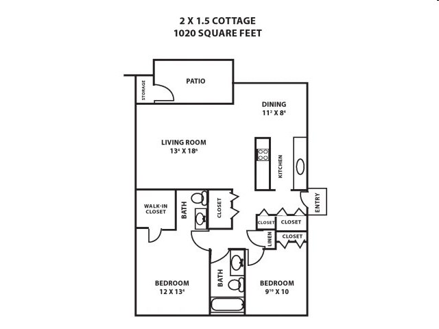 2x1.5 Cottage - Summerfield