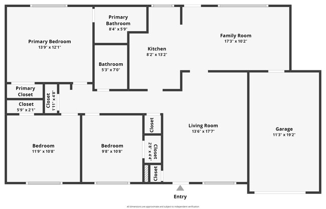 Building Photo - Recently updated 3 bedroom, 2 bathroom home