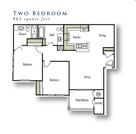 2BR/2BA - Norden Terrace Apartments