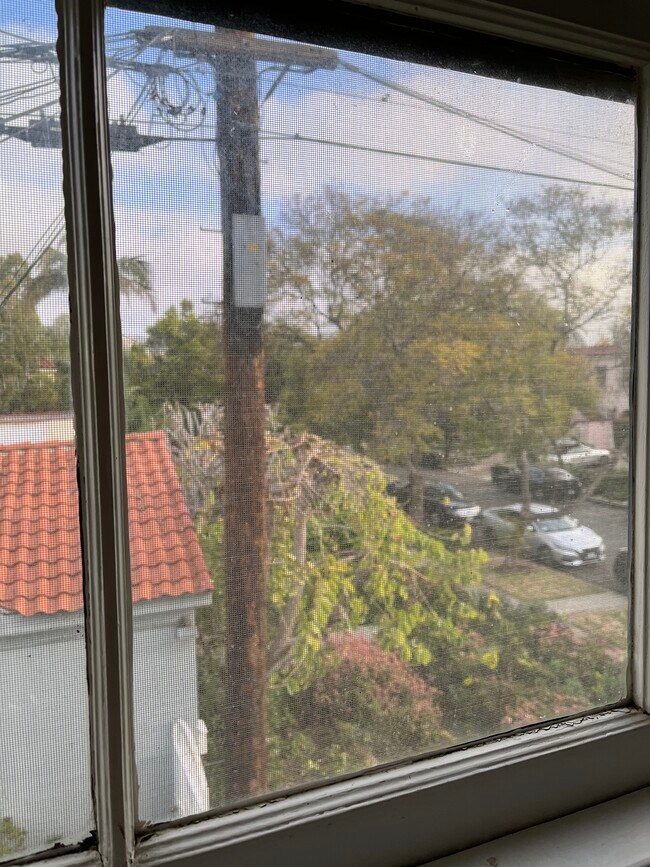 VIEW FROM KITCHEN - 709 N Harper Ave