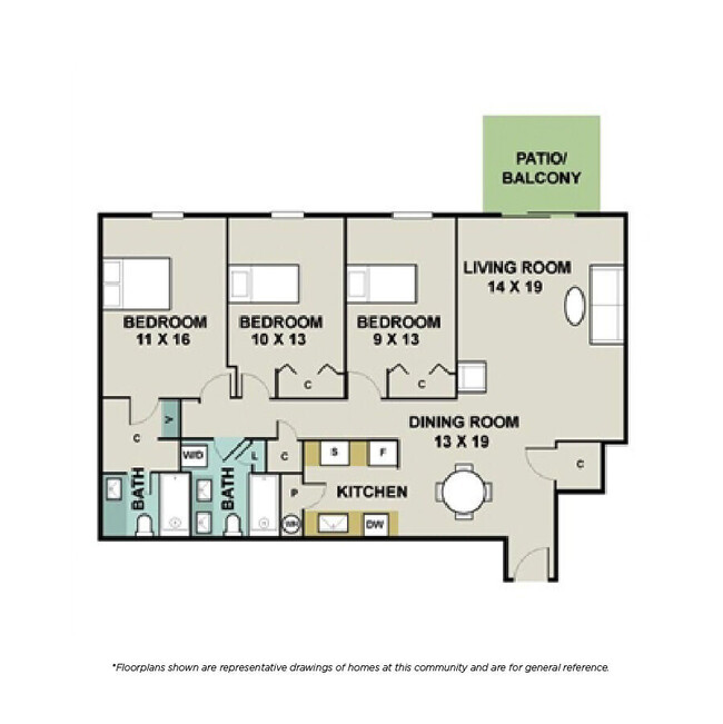 Floorplan - CANTERBURY GREEN