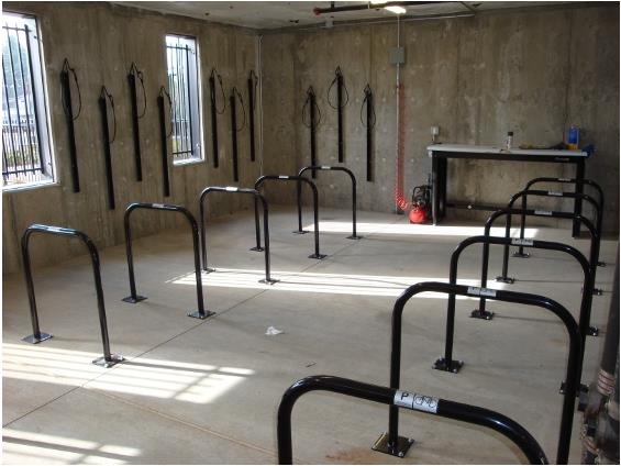 Bike racks - Bell Tower at Old Town Square - Apartments...