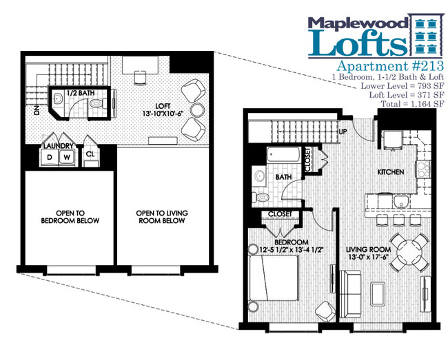 Floorplan - Maplewood Lofts