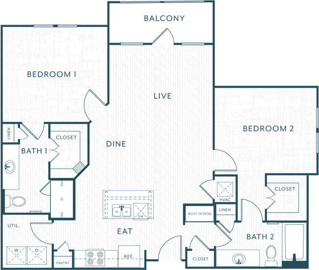 Floorplan - The Crawford at Grand Morton