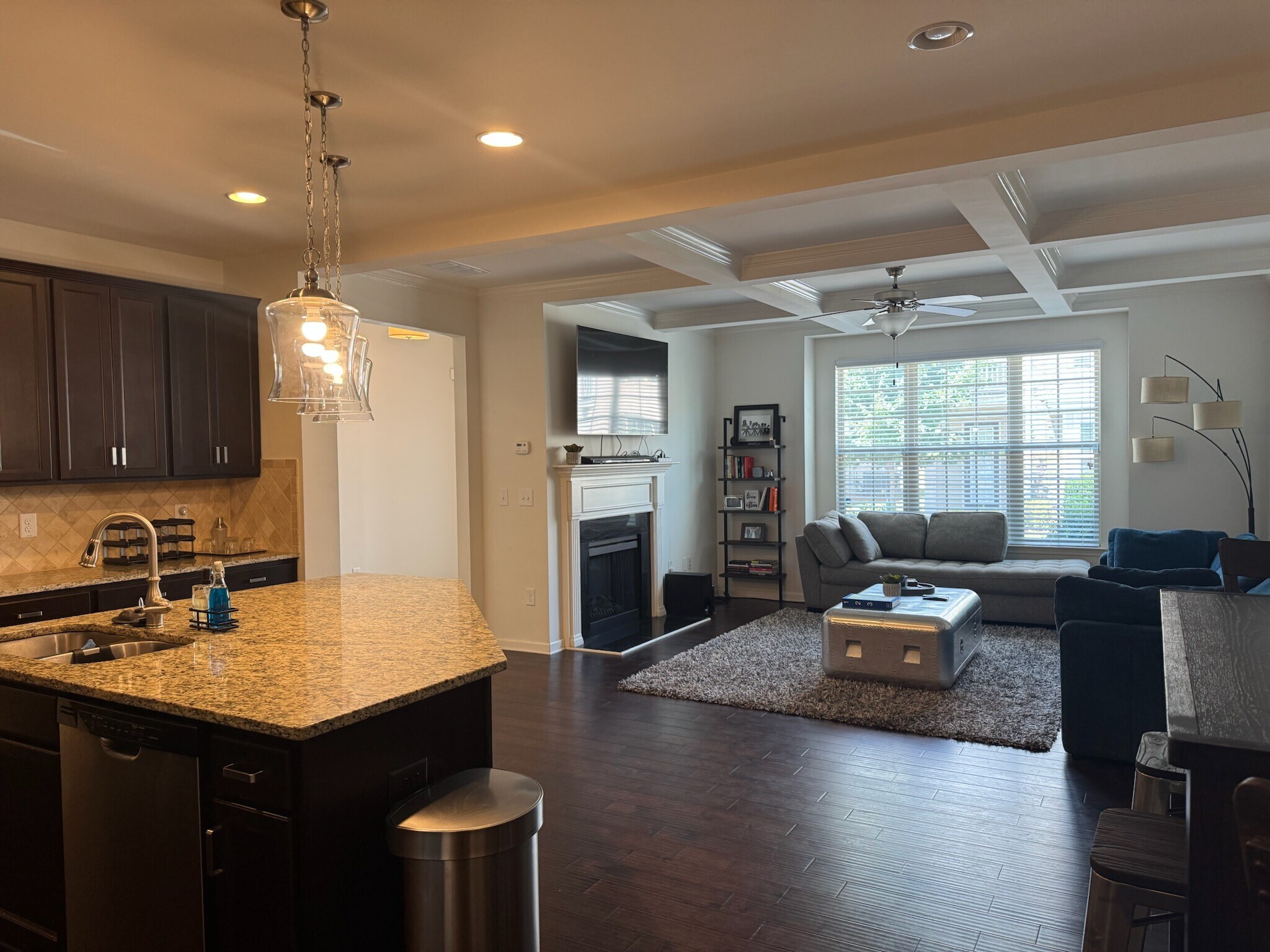 Downstairs kitchen/living room - 7619 Bucknell Ter