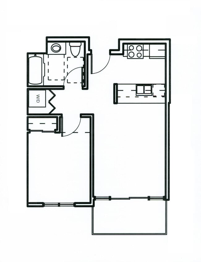 Livorno 1x1 C floor plan PR SM Livorno LLC - PR SM Livorno LLC