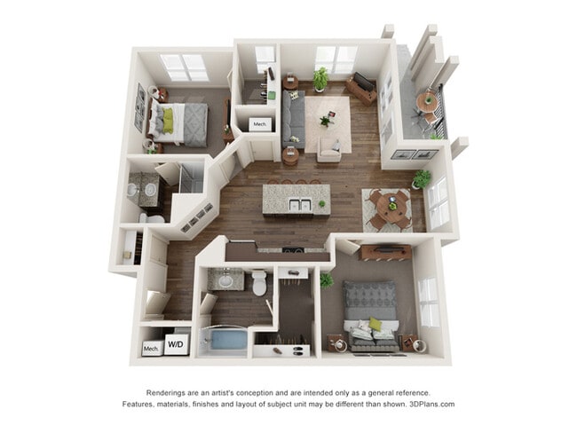 Floorplan - Royster Commons Apartment Homes