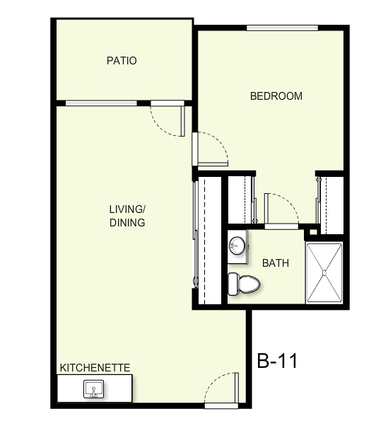 1BR/1BA - Holiday Genesee Gardens