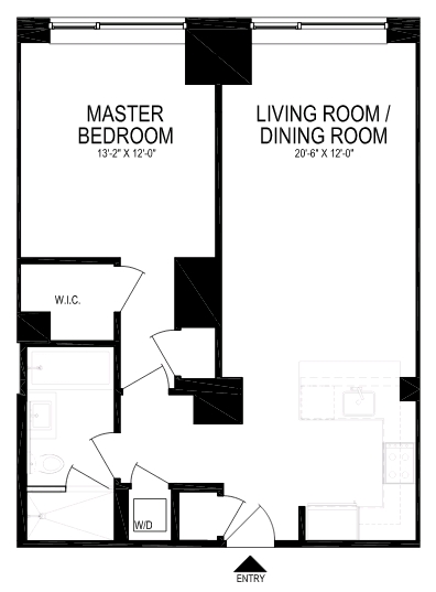 1BR/1BA - Liberty Green