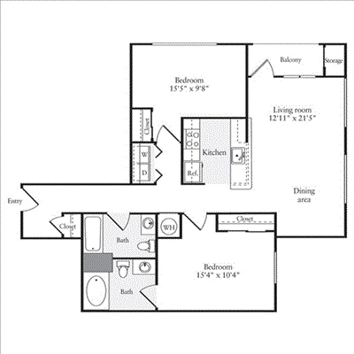 Floorplan - Watertown Square