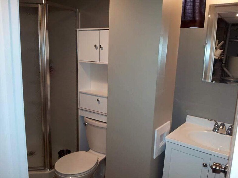 Basement bathroom with stand up shower - 2616 S 48th Ave