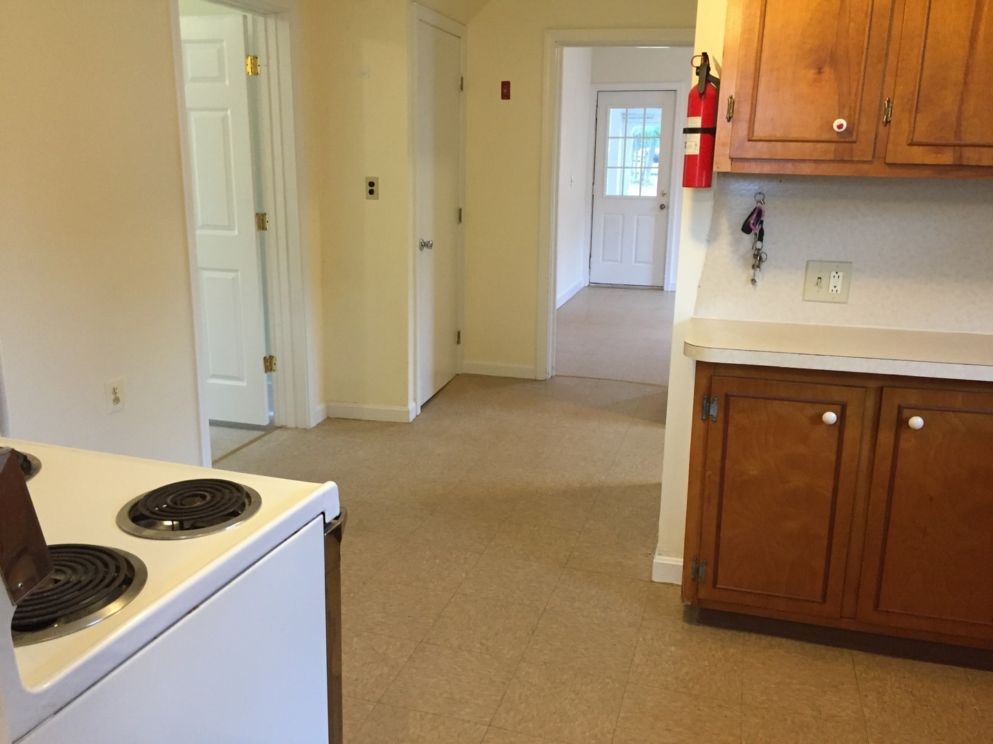 Vinyl floor thoughout - 25 Plunkett St