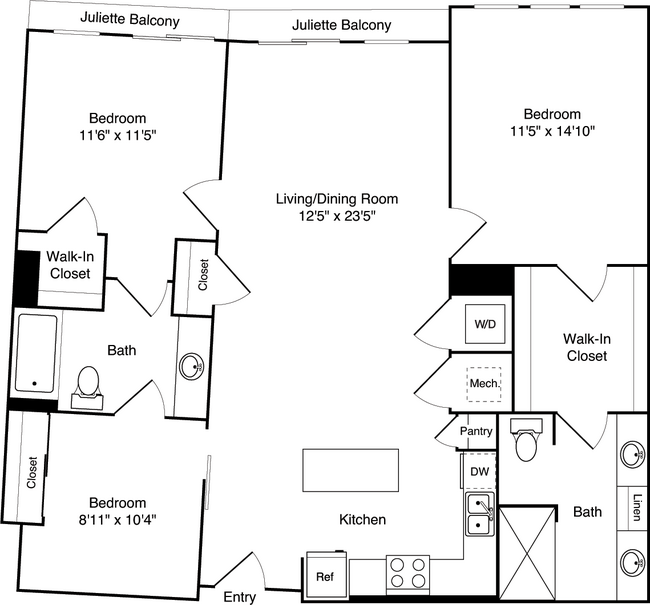 Floorplan - The Edge