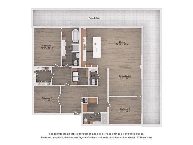 Floorplan - The Garage