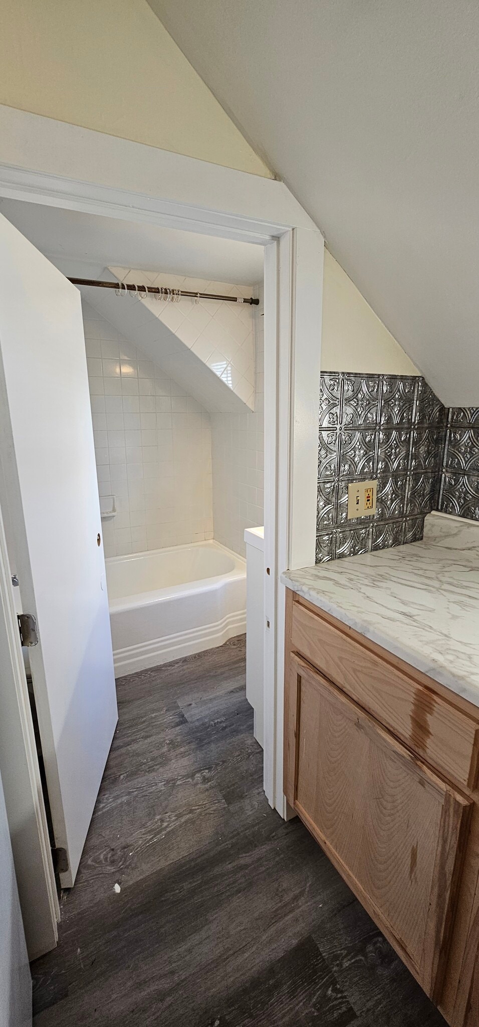 Full bath off kitchen - 368 Court St