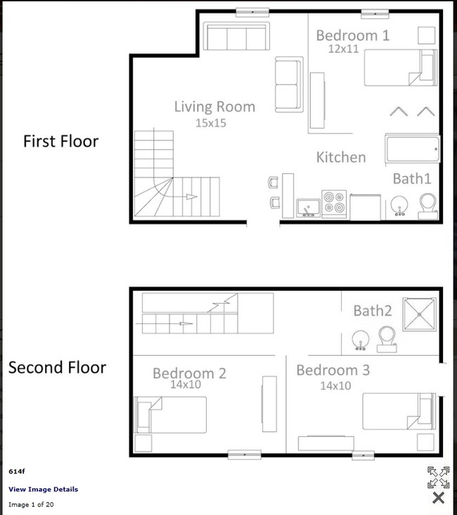 3BR/2BA - 614 Langdon St