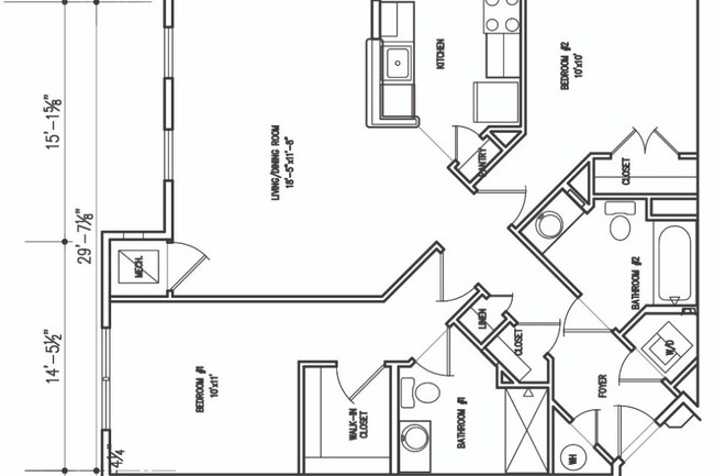 Floorplan - Victory Court Senior Apartments