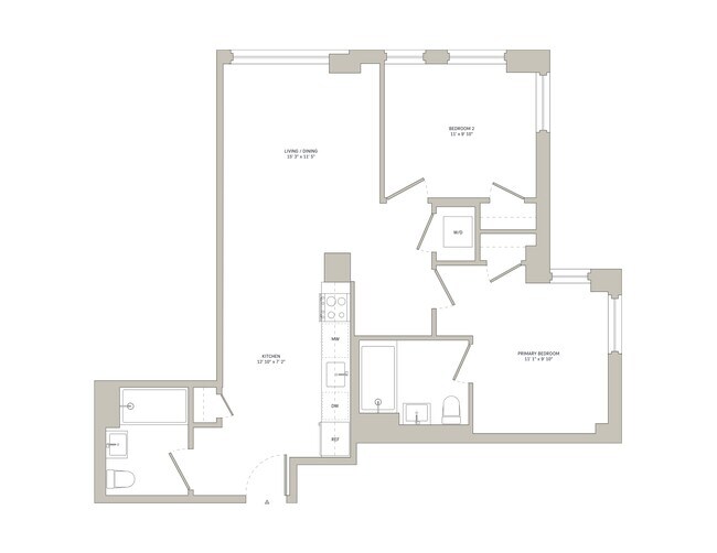 2BR - 240 Willoughby