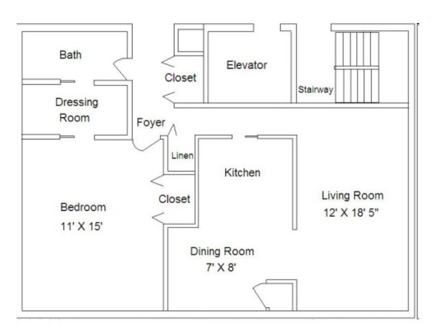 Floorplan - IMPERIAL HOUSE APARTMENTS