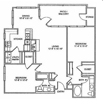 2BR/2BA - Signature Ridge