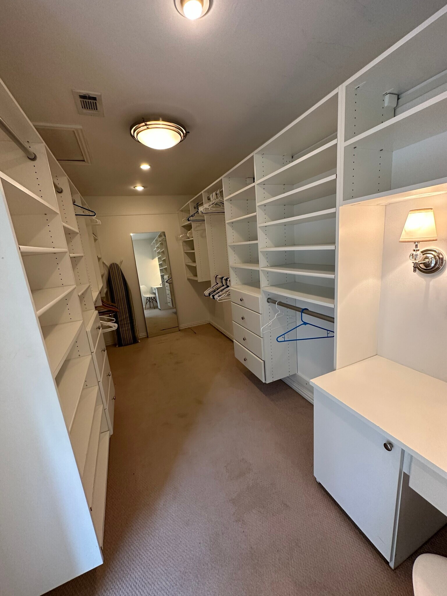 Large walk in closet - 4641 Belclaire Ave