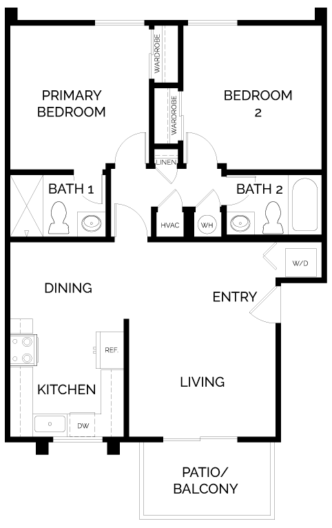 Floorplan - Sunstone Place Apartments