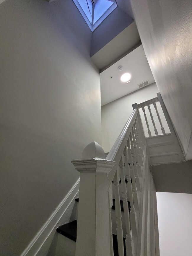 Skylight and Staircase to Upper Level - 2100 Homewood Ave