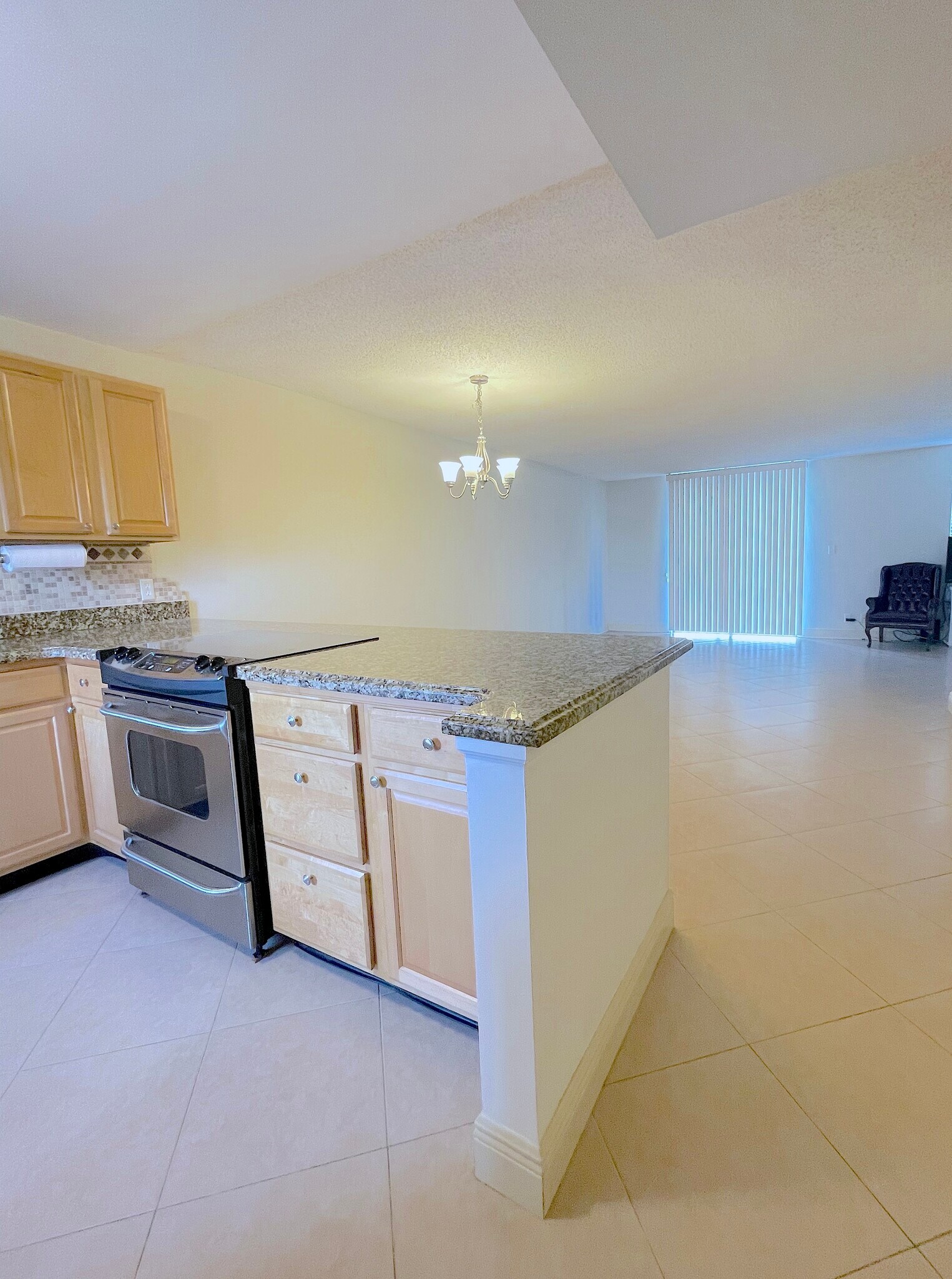 View of Living Area from Kitchen - 6161 NW 2nd Ave