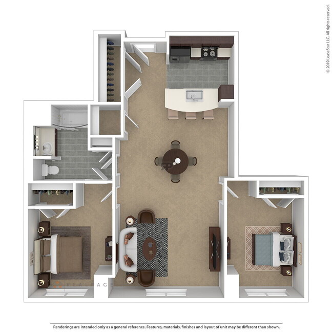 Floorplan - Curtain Lofts  1371