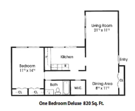 1BR/1BA - Candlelight Lane
