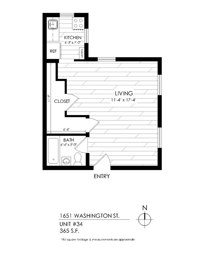 Floorplan - 1651 Washington