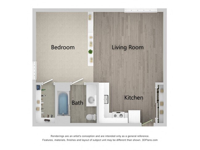 Floorplan - Palladian Apartments
