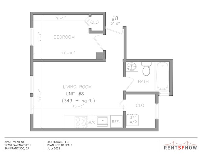 Floorplan - 1720 Leavenworth