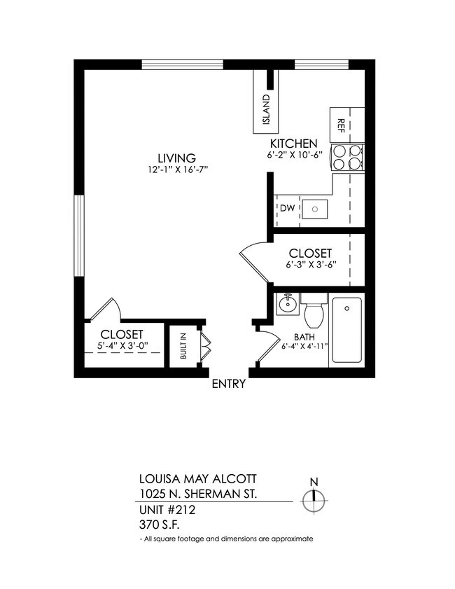 Floorplan - Louisa May Alcott